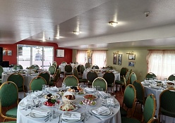 Банкет на теплоходе Дунай